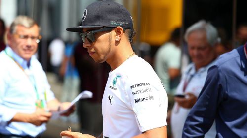 Lewis Hamilton 'shaken' but uninjured after high speed crash at Grand Prix practice session