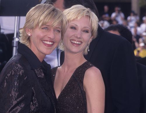 Ellen DeGeneres and Anne Heche