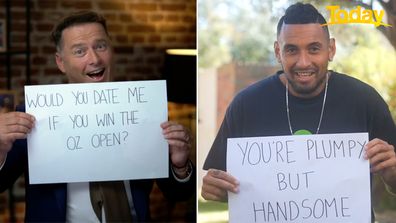 Karl Stefanovic Nick Kyrgios bromance 