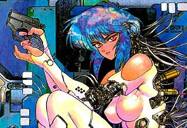 When was the Ghost in the Shell manga first published?