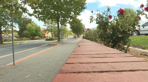 The streets are deserted in the Gold Creek Village.