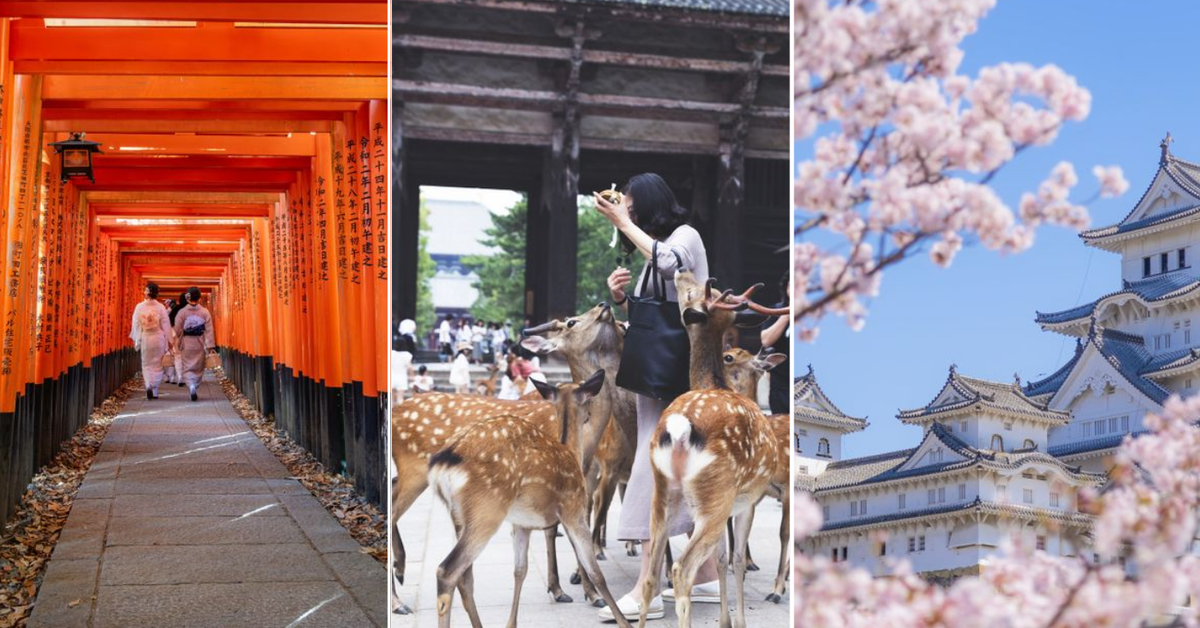 The must-see attractions across Japan, as voted by travellers