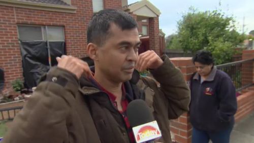 Homeowner Vic spoke to the TODAY Show. (9NEWS)