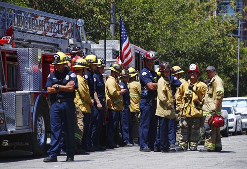 California firefighter shot, killed at retirement home