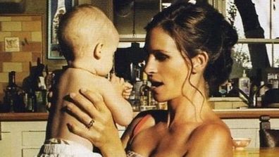 Julia Roberts with twins Phinneas Moder and Hazel Moder