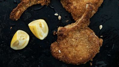 Neil Perry's crumbed pork