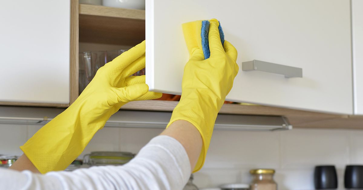 How to clean cupboard doors The only two cupboard cleaning hacks you need for keeping them dust