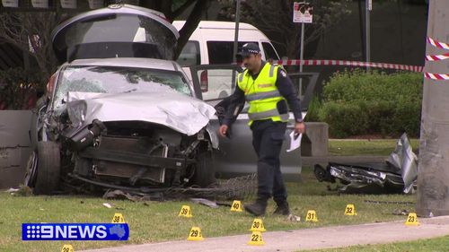 The family of a pedestrian killed when an out-of-control car mounted the footpath and struck him in Melbourne say it was a "senseless act".John Bato, 63, is being remembered as a compassionate man who loved his dog and fishing.