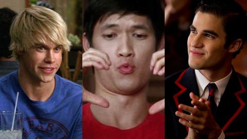 Which Glee boy's been dumped?