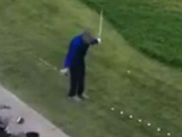 Brit trick shot king wows golf fans