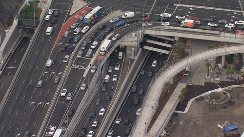 There have been issues with the new Rozelle Interchange since it opened last week.