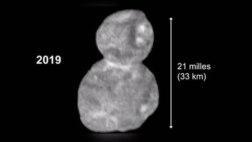 Ultima Thule is a celestial object made up of two spheres.
