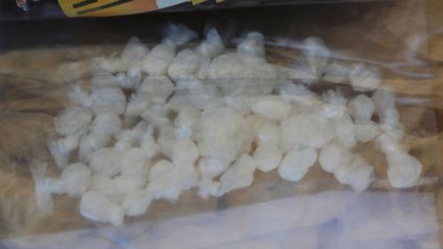 Some of the alleged drugs found in the raids. (NSW Police)