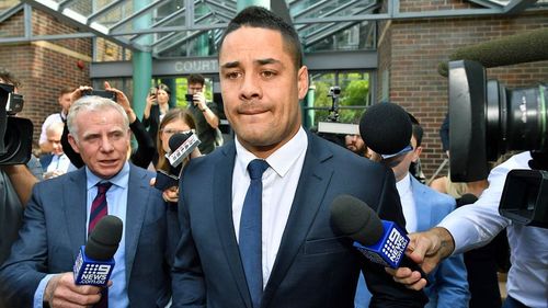 Hayne attended court in December last year.