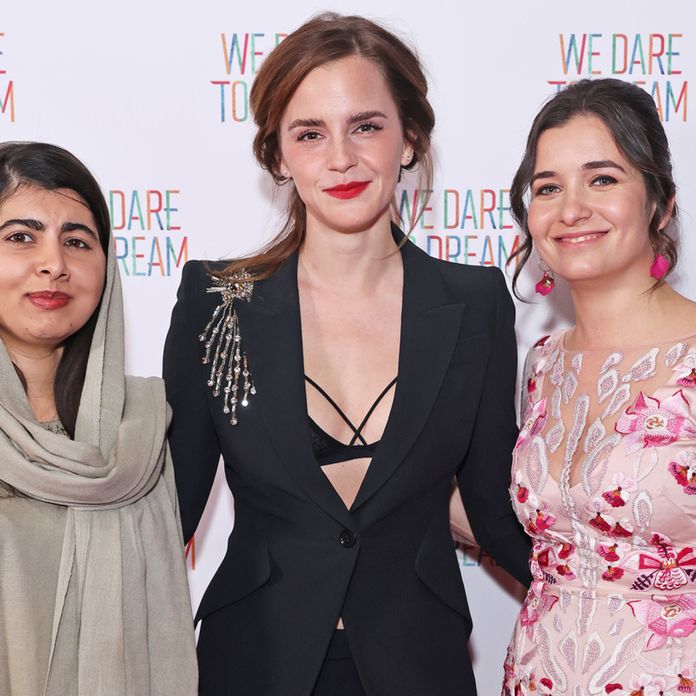 Emma Watson makes rare red carpet appearance at Dare to Dream premiere -  9Celebrity