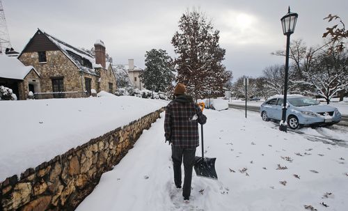 Even though the worst is over, plunging conditions are making the snow turn to ice on roads.