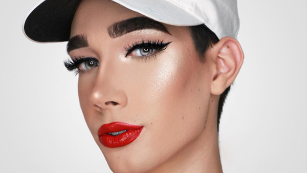 James Charles, 17, and the first male ambassador for Covergirl. Image: Instagram/@jamescharles