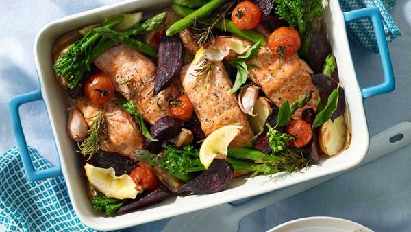 One pot salmon