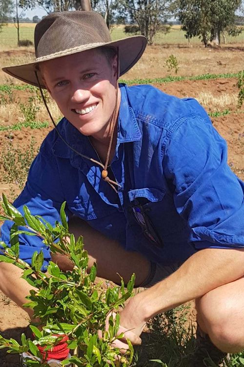 Fifth generation farmer Stephen Brooks.