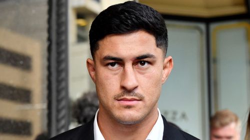 Parramatta Eels player Dylan Brown allegedly sexually touched a woman's breasts without her consent.