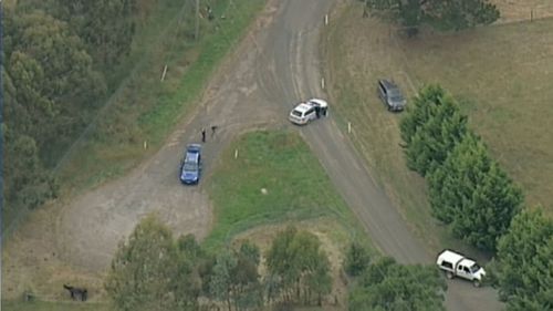 Police are speaking with a 44-year-old man. (9NEWS)