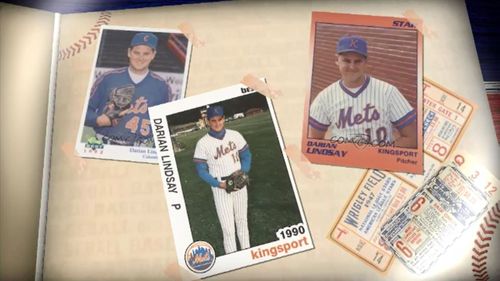 Mr Lindsay used to play minor league baseball for the New York Mets.