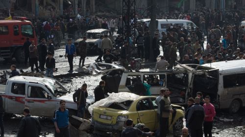 Car bombings have killed dozens in the Syrian city of Homs. (AFP)