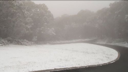 Snow has fallen in places across four states in Australia in the first major fall for 2018. (Weatherzone)