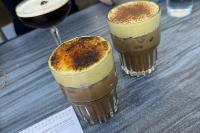 Vietnam egg coffee