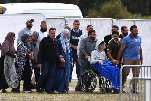 Mourners said Zaed wanted to shake everybody’s hand, he wanted to show everyone that he appreciated them. (AAP Image/Mick Tsikas)