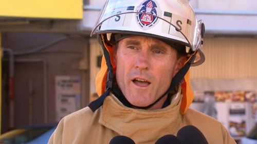 Superintendent Greg Rankin from NSW Fire and Rescue has spoken to the media. (9NEWS)