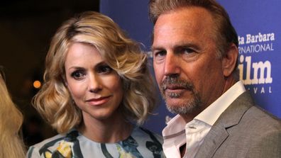 Kevin Costner and Christine Baumgartner