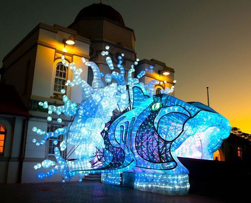 Taronga Zoo is always a highlight for the kids. Picture: Vivid Sydney