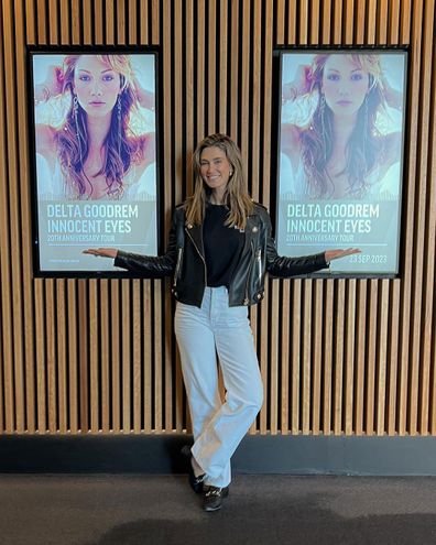 Delta Goodrem Innocent Eyes 20th Anniversary concert poster