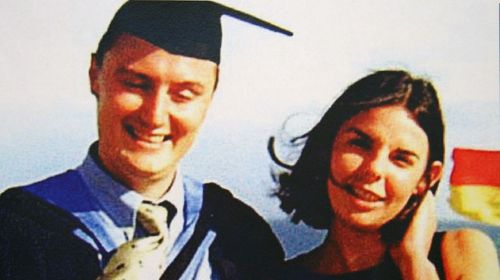 An undated handout photo of missing-presumed-dead English backpacker Peter Falconio with his girlfriend Joanne Lees. (AAP)