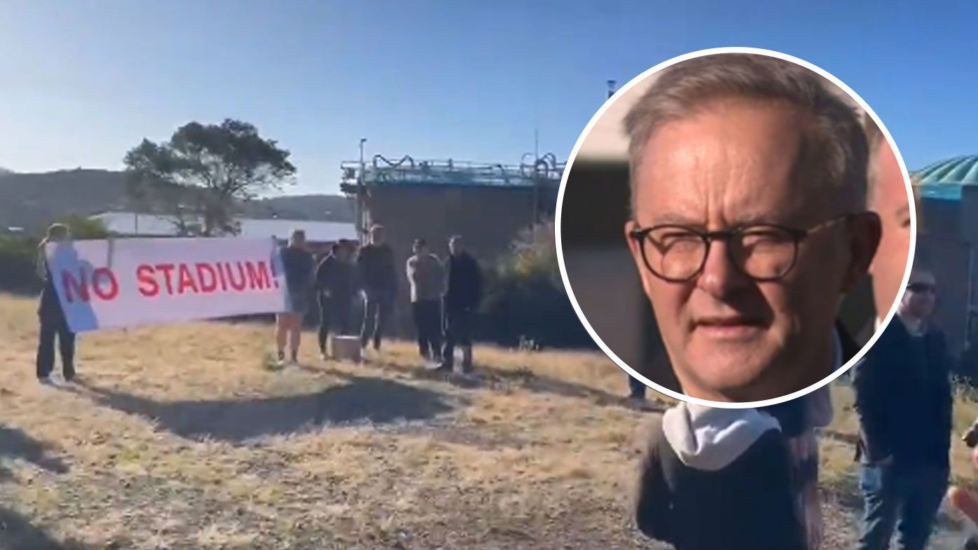 Prime Minister Anthony Albanese&#x27;s announcement of a $240 million stadium fund was met with anger in Tasmania