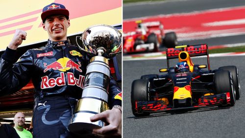 Aged 18, Max Verstappen became the youngest Formula One race winner. (Twitter, AFP)
