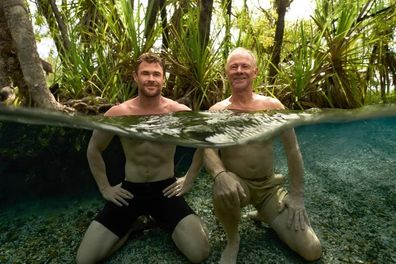 Chris Hemsworth and his dad Craig Hemsworth