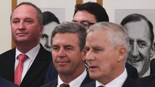 Mr Joyce was replaced as leader by Michael McCormack.