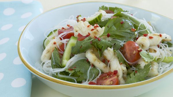 Thai calamari salad