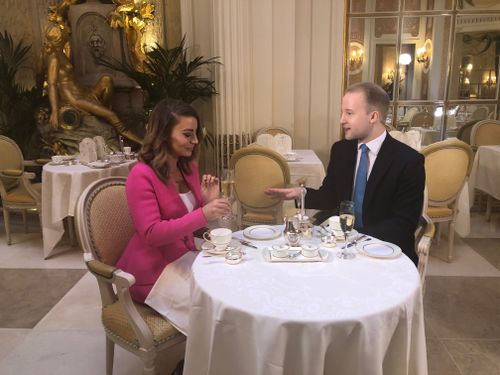 An afternoon tea at the Ritz London offered some lessons in etiquette.