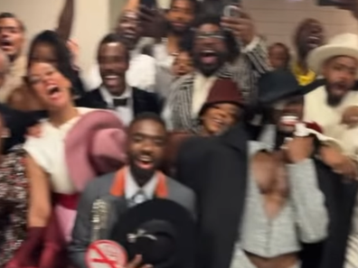 Questlove selfie at the Met Gala