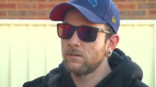 Resident Matt Richardson spoke exclusively to 9NEWS about his near-miss.