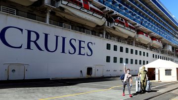 The repatriation process has begun for crew members on board the ill-fated Ruby Princess 
