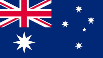 Can you spot the difference? This updated flag with eight points on the Commonwealth Star could be introduced in 2018. (9NEWS)