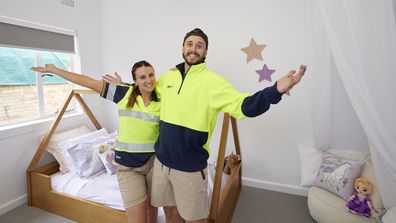 Kristy and Brett, Week 0, House Decider Challenge, The Block 2023