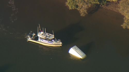 Police investigating after van found floating in Sydney river