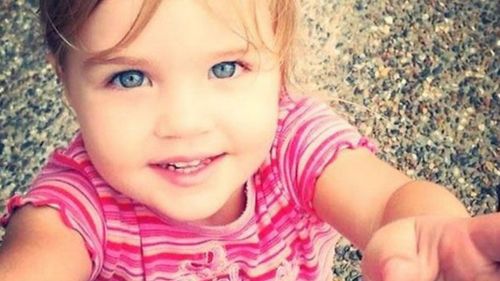 Kyhesha- Lee Joughin, 3, died in 2013 from an infected internal injury. (AAP)