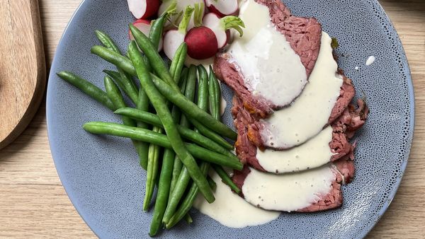Slow cooked silverside