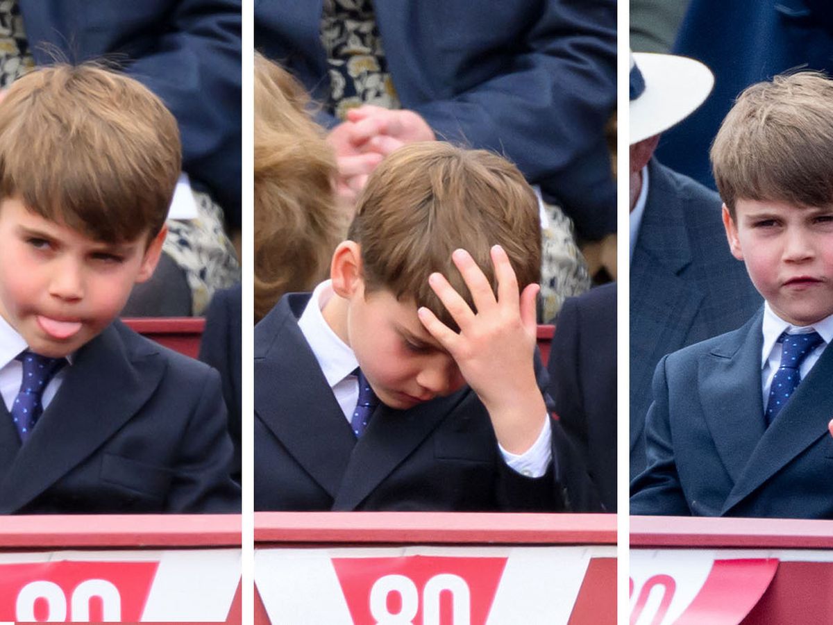 VE Day 80th anniversary: Prince Louis steals the show during royal family  appearance - 9Honey